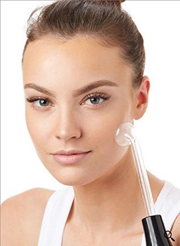 High Frequency Facial At Home Nuderma Professional Skin Therapy Wand Natural Kaos Youtube
