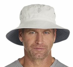 Coolibar UPF 50+ Men's Reversible Bucket Hat