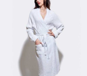 Snowe Honeycomb Bathrobe