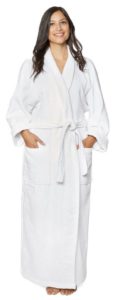 Superior Cotton Waffle Weave Spa Bathrobe