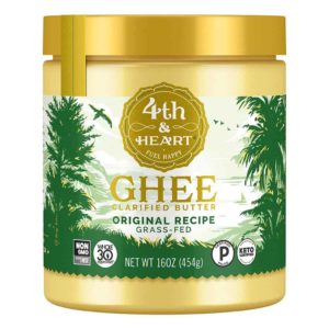 Flavored Grass-Fed Ghee Butter by 4th & Heart