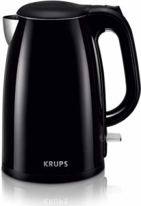 KRUPS Cool-touch Stainless Steel Double Wall Electric Kettle