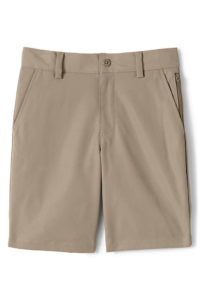 Lands' End School Uniform Boys Active Chino Shorts