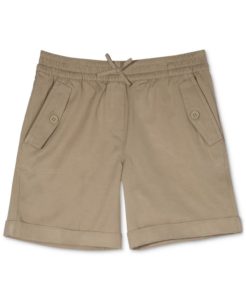 Nautica Big Girls Cuffed Twill Shorts