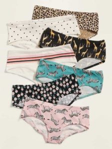 Old Navy Printed Hipster Underwear 7-Pack