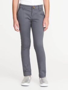 Old Navy Skinny Uniform Pants for Girls