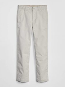 Прямые брюки цвета хаки для детей Gap с защитным щитком Gap