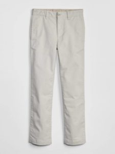 Gap Kids Uniform Straight Khakis with Gap Shield