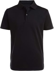 Nautica Boys' School Uniform Short Sleeve Performance Polo